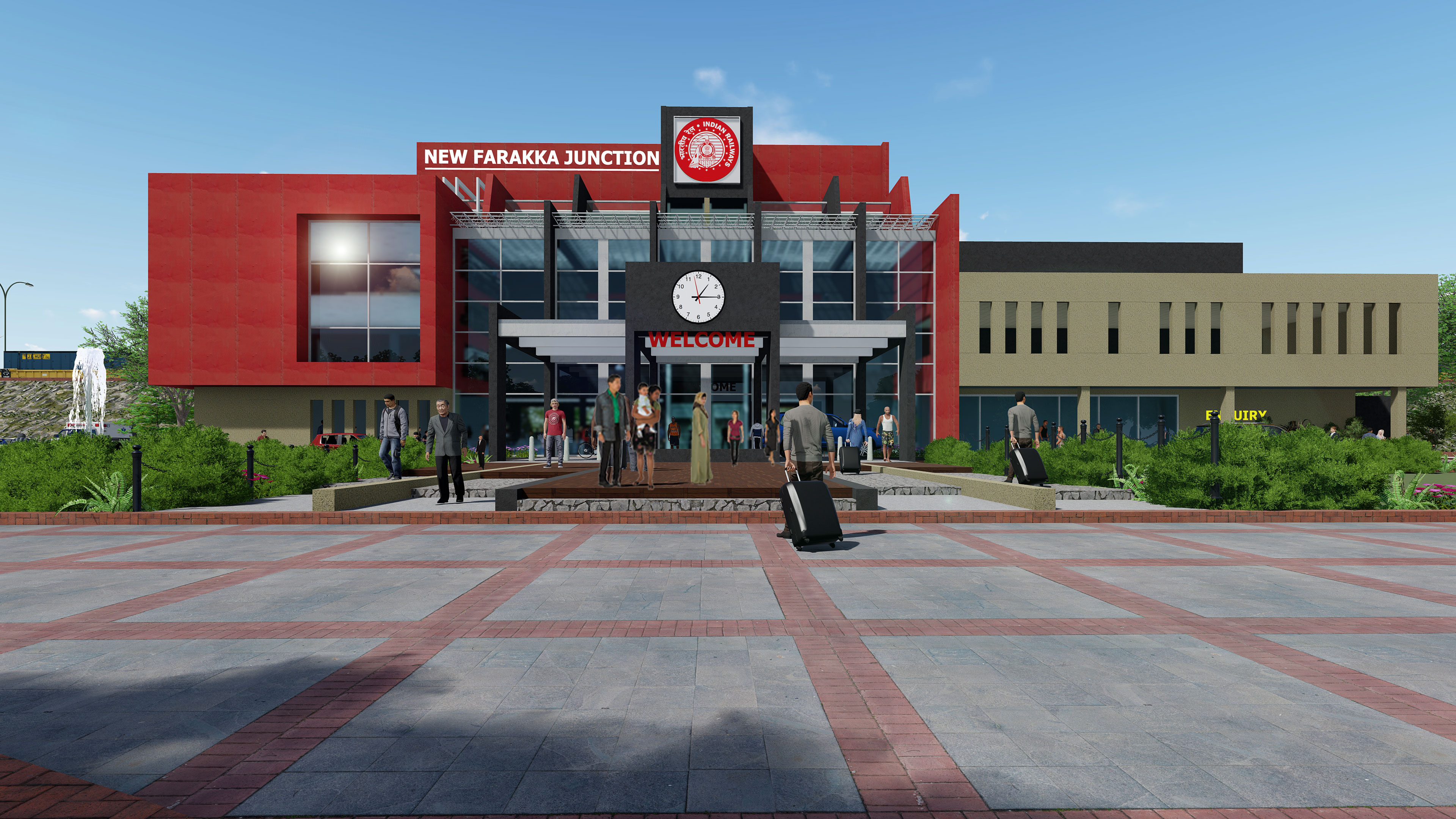 New Farakka Railway Station